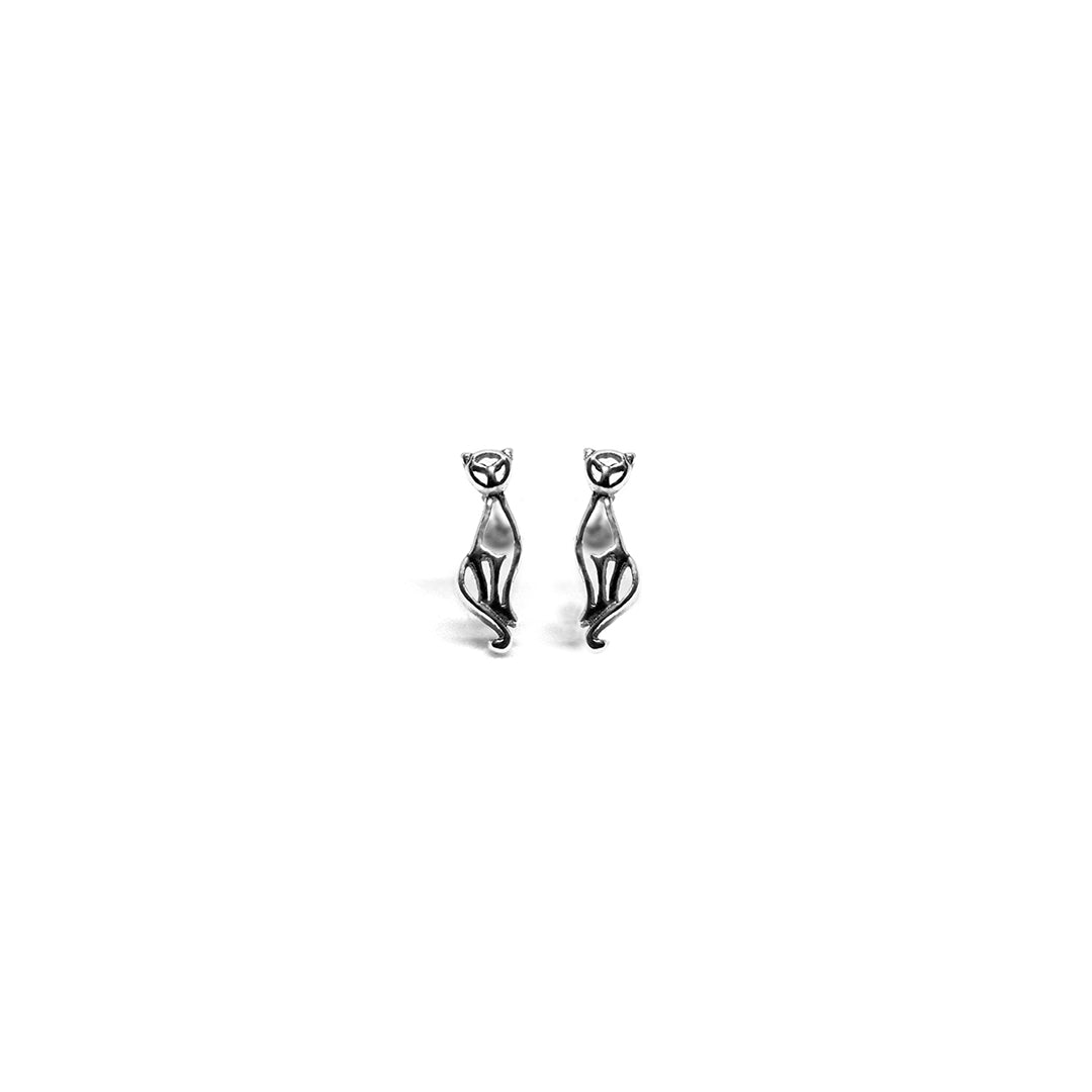 Cat hot sale earrings nz